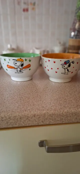 Tazze Snoopy in ceramica