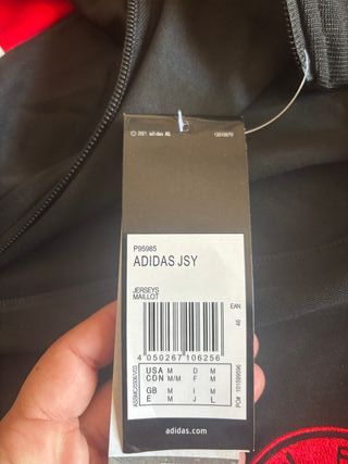 Chándal Adidas Bayern M Hombre Negro/Rojo Talla M