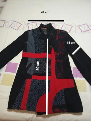 Abrigo Desigual Largo Talla 44