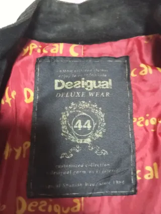 Abrigo Desigual Largo Talla 44