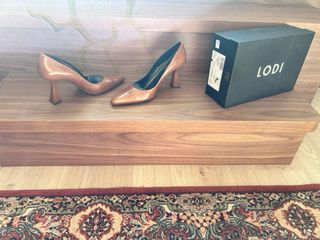 Zapatos de salón Lodi piel marrón talla 40