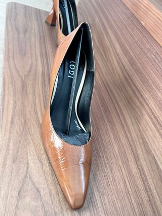 Zapatos de salón Lodi piel marrón talla 40