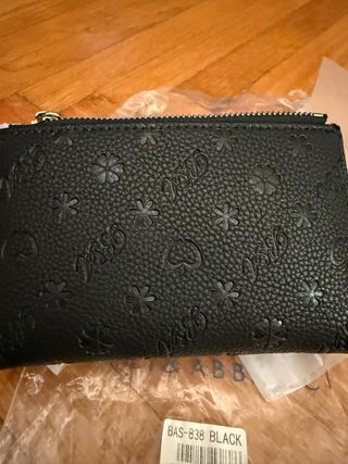 Portafoglio Baci&Abbracci nero 9x14 nuovo