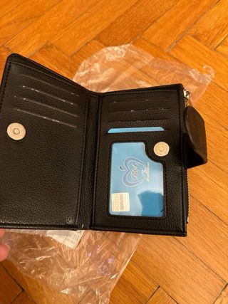 Portafoglio Baci&Abbracci nero 9x14 nuovo