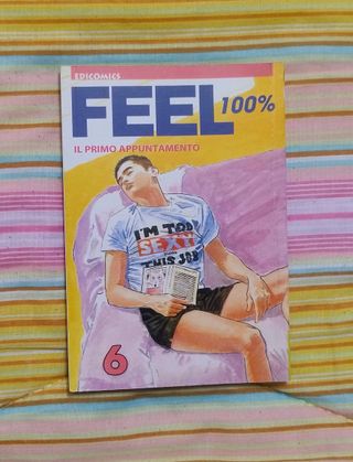 Lotto 7 Manga "FEEL 100%" - Edicomics (1998-2000)