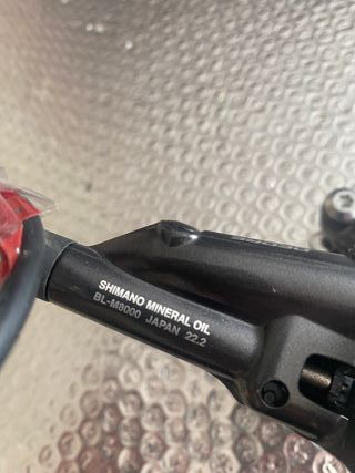 Maneta derecha Freno Shimano  XT Derecho m8000