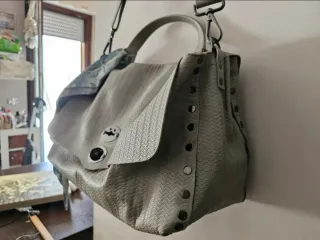 Borsa Zanellato autentica grigia