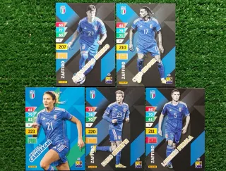 5 carte Adrenalyn XL Panini Italia C561