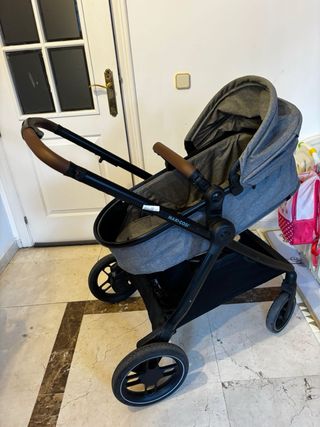 Carrito Maxi Cosi Gris ruedas todo terreno