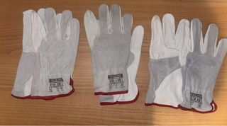 Guanti da lavoro in cuoio taglia 10