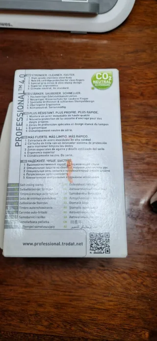 Trodat Professional 5558 Fechador