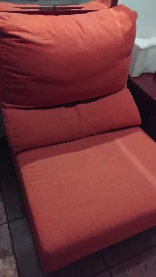 Sofá Chaiselongue Naranja