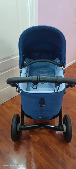 Cochecito de bebé Jane azul