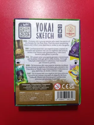 Yokai Sketch Juego de Mesa