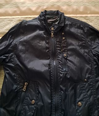 Cazadora impermeable azul de Springfield