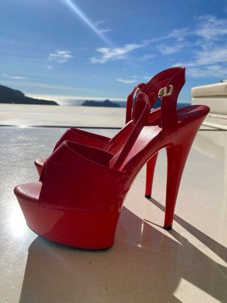 Lote 2 pares sandalias y tacones T40