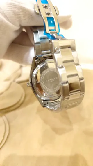 Orologio Chronos Data Acciaio Inox Giallo