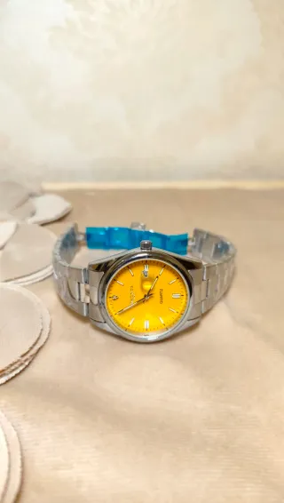 Orologio Chronos Data Acciaio Inox Giallo