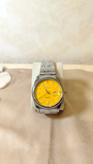 Orologio Chronos Data Acciaio Inox Giallo