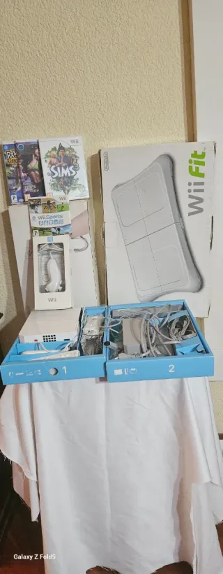 Consola Nintendo Wii + Juegos y Accesorios