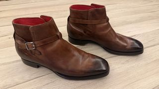 Botines de Piel Artesanales Marrones