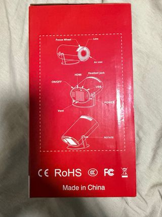 Proyector Portátil Home Giant Screen