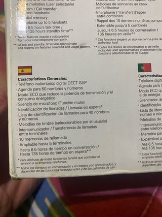 Teléfono Inalámbrico Motorola Negro C1001