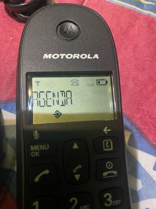 Teléfono Inalámbrico Motorola Negro C1001