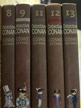 Detective Conan 8-9 y 11-13 (por unidad o en pack)
