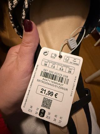 Zapatos planos con estampado