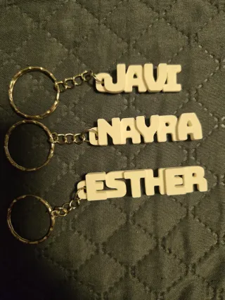 Llavero personalizado 3D