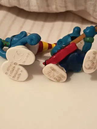 Figuras Pitufos schleich antiguas