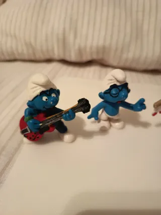 Figuras Pitufos schleich antiguas