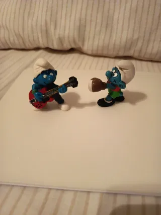 Figuras Pitufos schleich antiguas