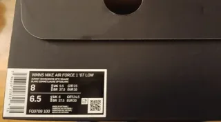 Nike Air Force 1 '07 Low EUR 39