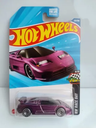 Hot Wheels '94 Bugatti EB110 SS Viola