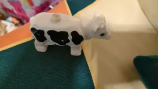 Set 4 animali elefante giraffa, pecora, mucca