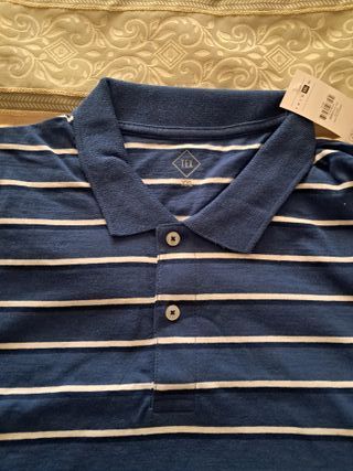 Polo TEX Rayas Azul Talla XXL