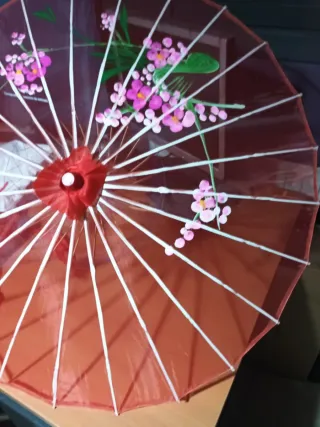 Conjunto Paraguas y Bolso Oriental