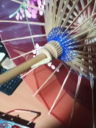 Conjunto Paraguas y Bolso Oriental