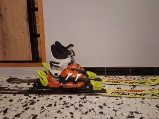 Esquís Fischer Race 110cm + Botas