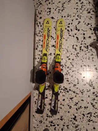 Esquís Fischer Race 110cm + Botas