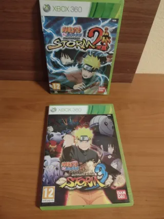 Xbox 360 Naruto Storm 2 e 3