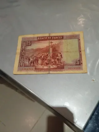 Billete 25 Pesetas Banco de España 1928