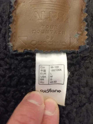 Chaqueta Decathlon -20° Negra