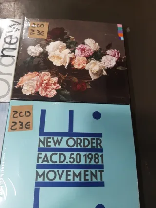 CDs New Order  Movement Low-life Brotherhood Powe