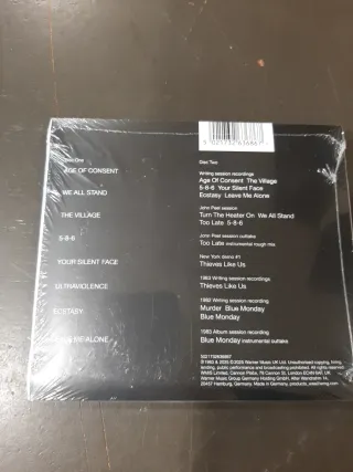 CDs New Order  Movement Low-life Brotherhood Powe