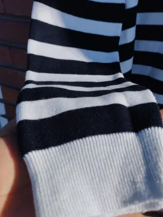 Jersey oversize  a rayas t. M