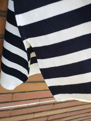 Jersey oversize  a rayas t. M