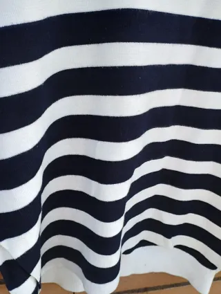 Jersey oversize  a rayas t. M